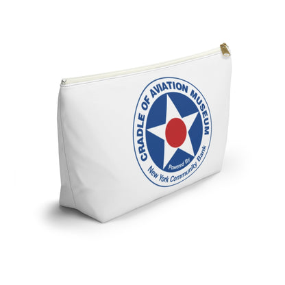 Accessory Pouch with T-bottom - Cradle of Aviation Museum Logo Merch