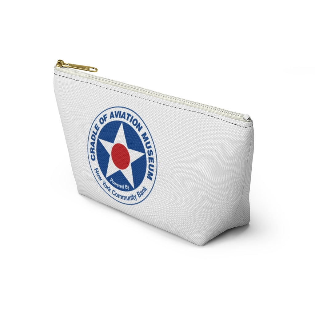 Accessory Pouch with T-bottom - Cradle of Aviation Museum Logo Merch