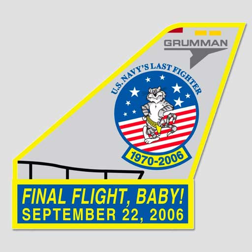 Assorted F-14 Tomcat Stickers