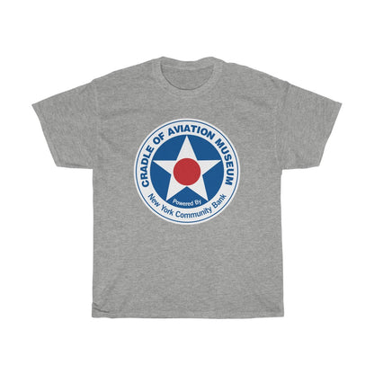 Unisex Heavy Cotton Tee - Cradle of Aviation Museum Logo Merch