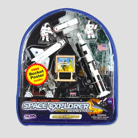 Space Orbiter Backpack Playset