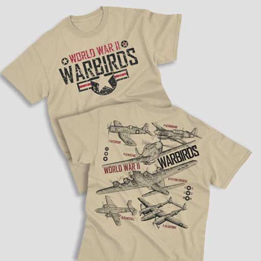 World War II Warbirds T-shirt